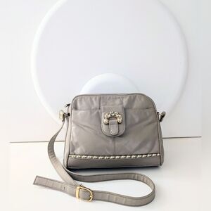 Taupe Genuine Leather Bag